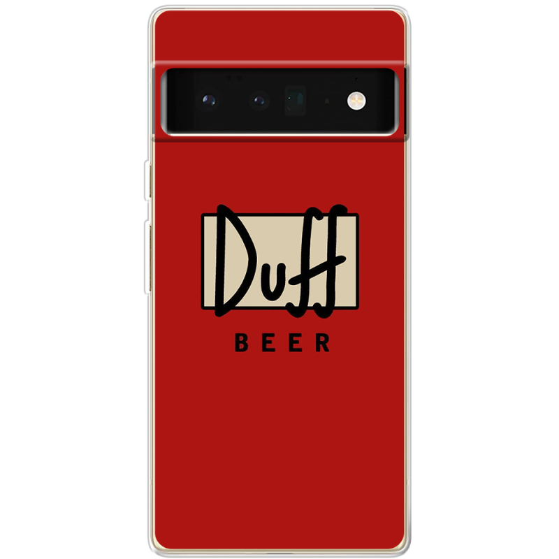 Чехол BoxFace Google Pixel 6 Pro Duff beer