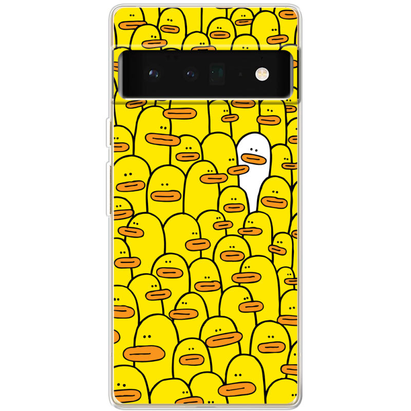 Чехол BoxFace Google Pixel 6 Pro Yellow Ducklings