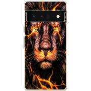 Чехол BoxFace Google Pixel 6 Pro Fire Lion