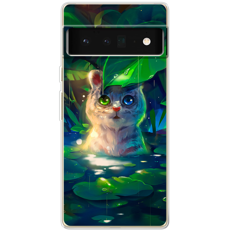 Чехол BoxFace Google Pixel 6 Pro White Tiger Cub