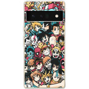 Чехол BoxFace Google Pixel 6 Pro Anime Stickers