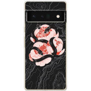 Чехол BoxFace Google Pixel 6 Pro Snake Rose