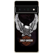 Чехол BoxFace Google Pixel 6 Pro Harley Davidson and eagle