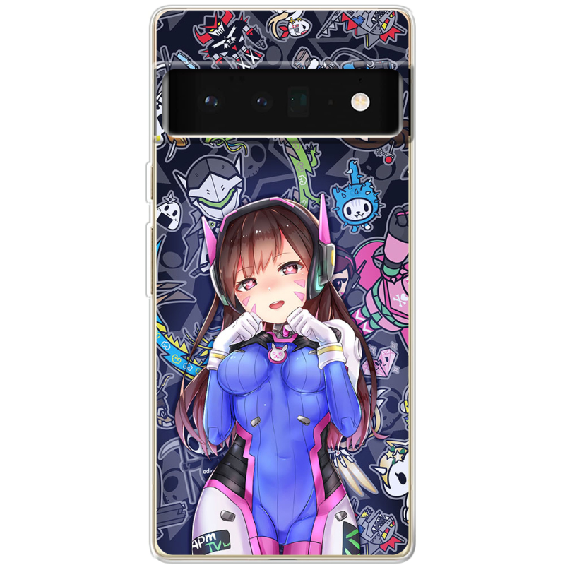 Чехол BoxFace Google Pixel 6 Pro Overwatch D.VA