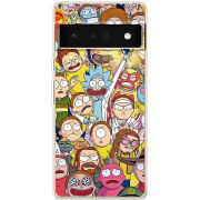 Чехол BoxFace Google Pixel 6 Pro Rick and Morty