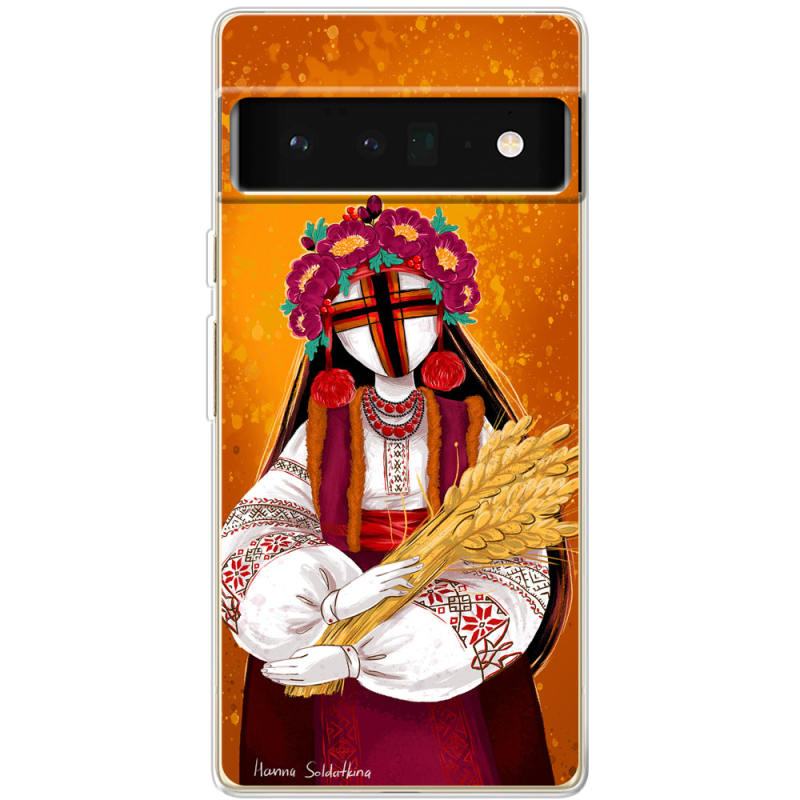 Чехол BoxFace Google Pixel 6 Pro Motanka by H Soldatkina