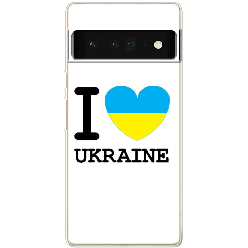 Чехол BoxFace Google Pixel 6 Pro I love Ukraine