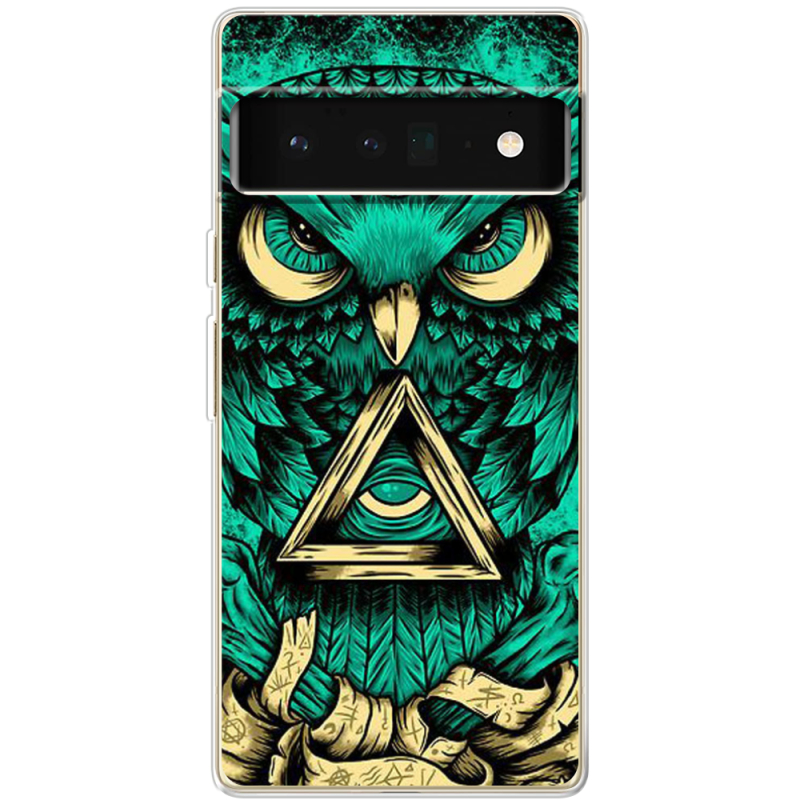 Чехол BoxFace Google Pixel 6 Pro Masonic Owl