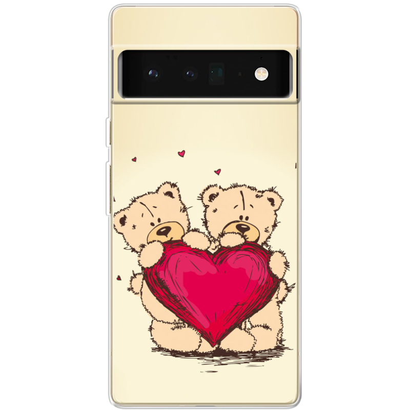 Чехол BoxFace Google Pixel 6 Pro Teddy Bear Love