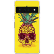 Чехол BoxFace Google Pixel 6 Pro Pineapple Skull