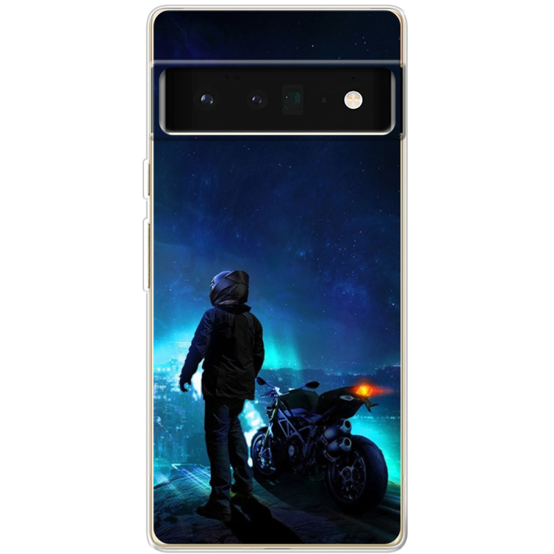 Чехол BoxFace Google Pixel 6 Pro Motorcyclist