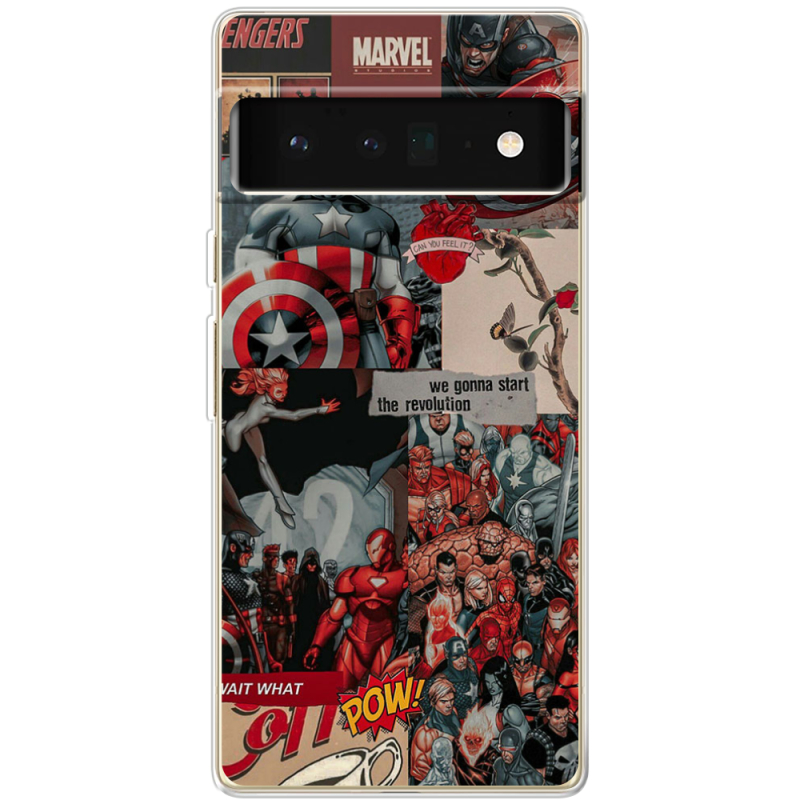 Чехол BoxFace Google Pixel 6 Pro Marvel Avengers