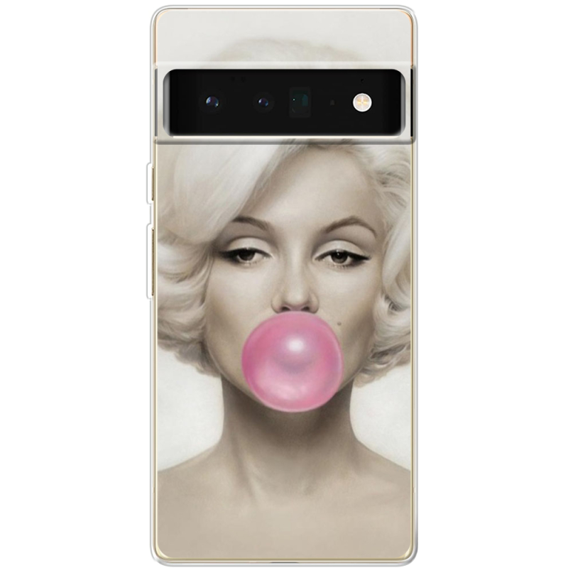 Чехол BoxFace Google Pixel 6 Pro Marilyn Monroe Bubble Gum