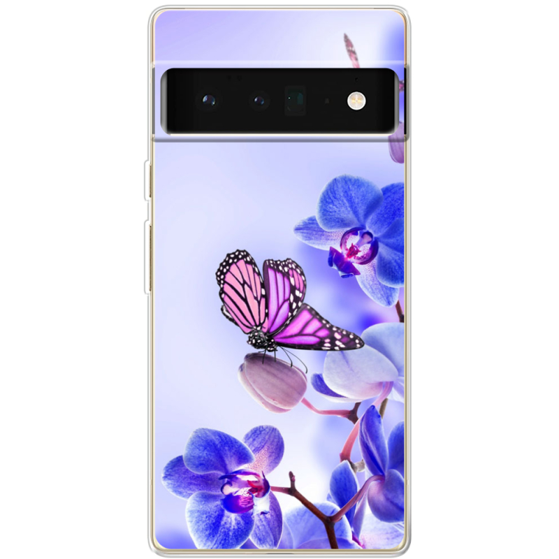 Чехол BoxFace Google Pixel 6 Pro Orchids and Butterflies