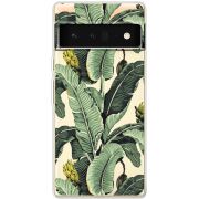 Прозрачный чехол BoxFace Google Pixel 6 Pro Banana Leaves