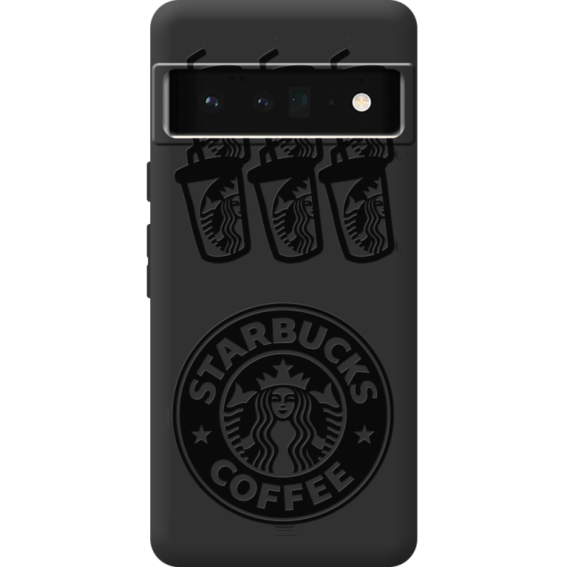 Черный чехол BoxFace Google Pixel 6 Pro Black Coffee