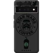 Черный чехол BoxFace Google Pixel 6 Pro Dark Coffee