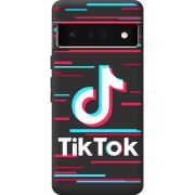 Черный чехол BoxFace Google Pixel 6 Pro Tik Tok