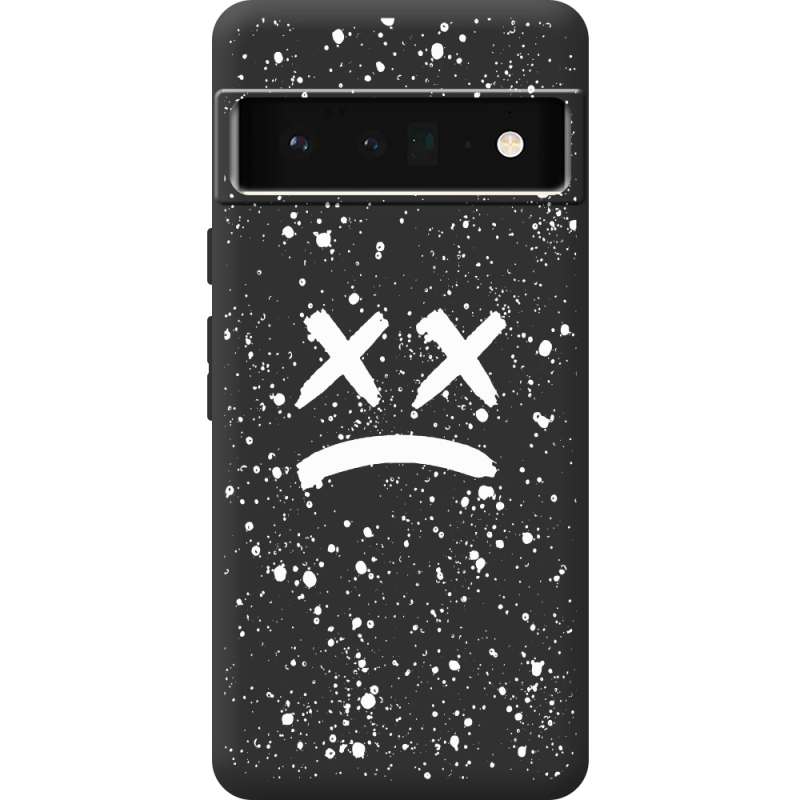 Черный чехол BoxFace Google Pixel 6 Pro Sad Way