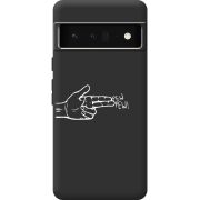 Черный чехол BoxFace Google Pixel 6 Pro Pew Pew