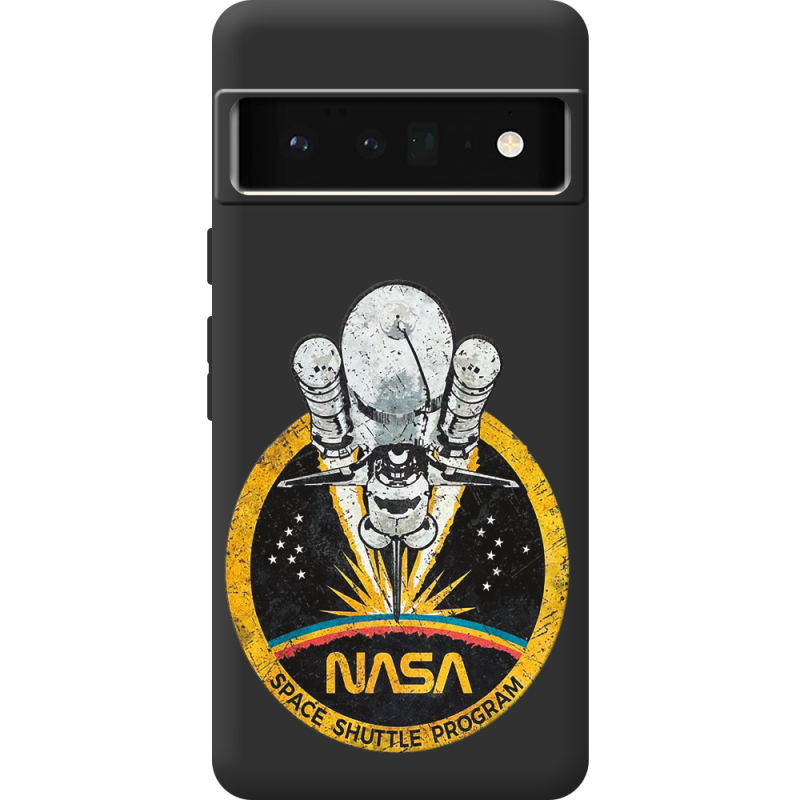 Черный чехол BoxFace Google Pixel 6 Pro NASA Spaceship