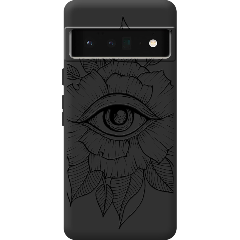 Черный чехол BoxFace Google Pixel 6 Pro Eye