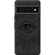 Черный чехол BoxFace Google Pixel 6 Pro Eye