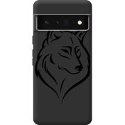 Черный чехол BoxFace Google Pixel 6 Pro Wolf