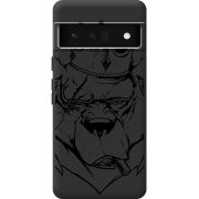 Черный чехол BoxFace Google Pixel 6 Pro Bear King