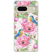 Чехол BoxFace Google Pixel 7 Birds and Flowers