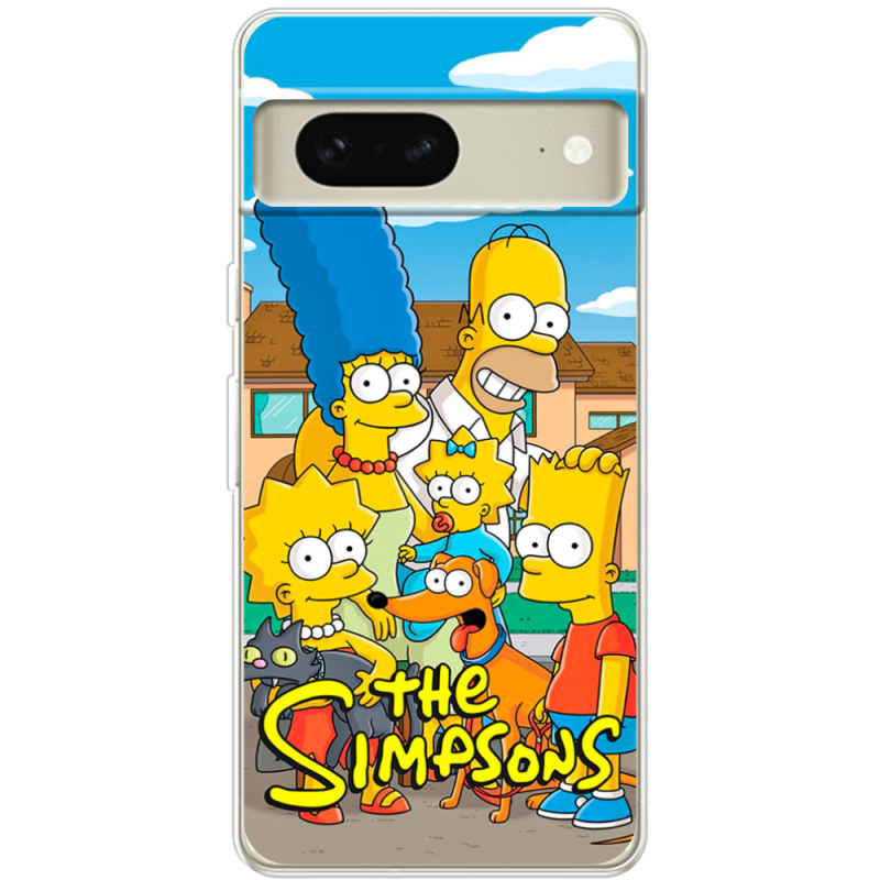 Чехол BoxFace Google Pixel 7 The Simpsons