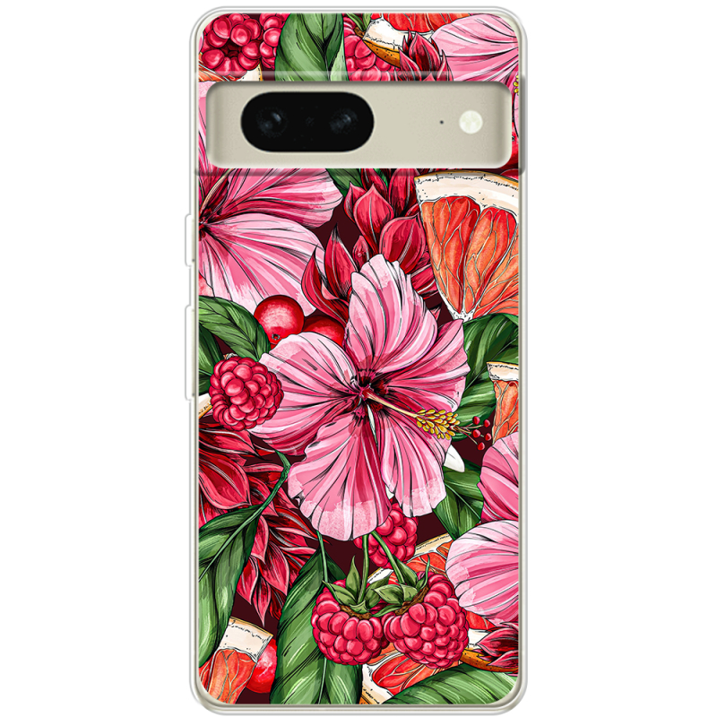 Чехол BoxFace Google Pixel 7 Tropical Flowers