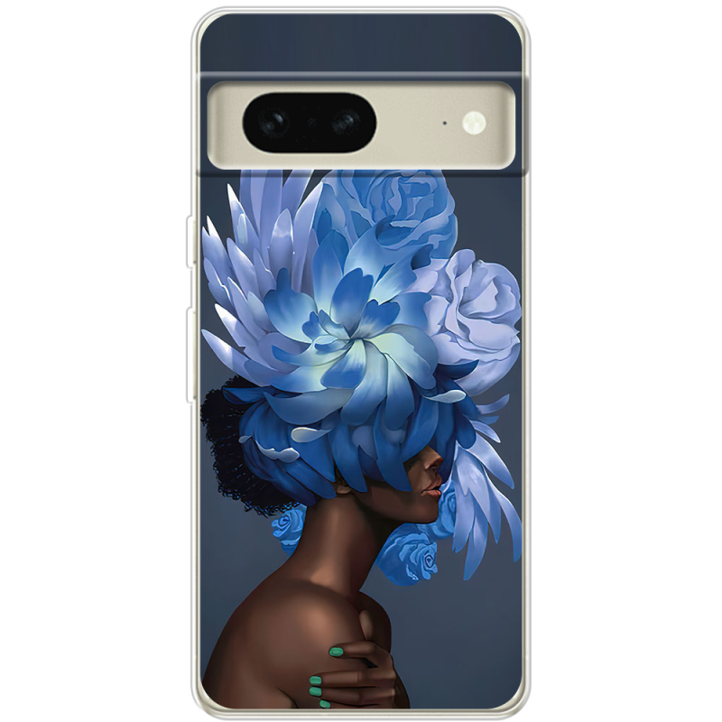 Чехол BoxFace Google Pixel 7 Exquisite Blue Flowers