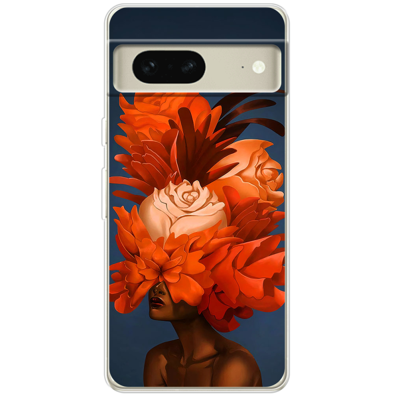 Чехол BoxFace Google Pixel 7 Exquisite Orange Flowers