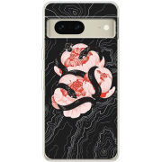 Чехол BoxFace Google Pixel 7 Snake Rose