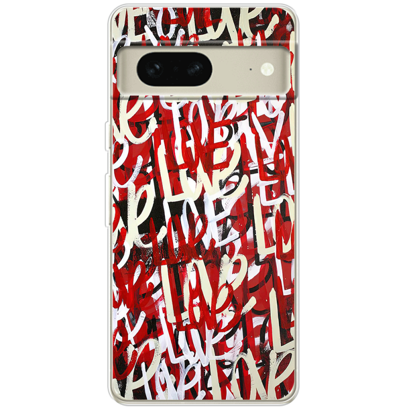 Чехол BoxFace Google Pixel 7 Love Graffiti