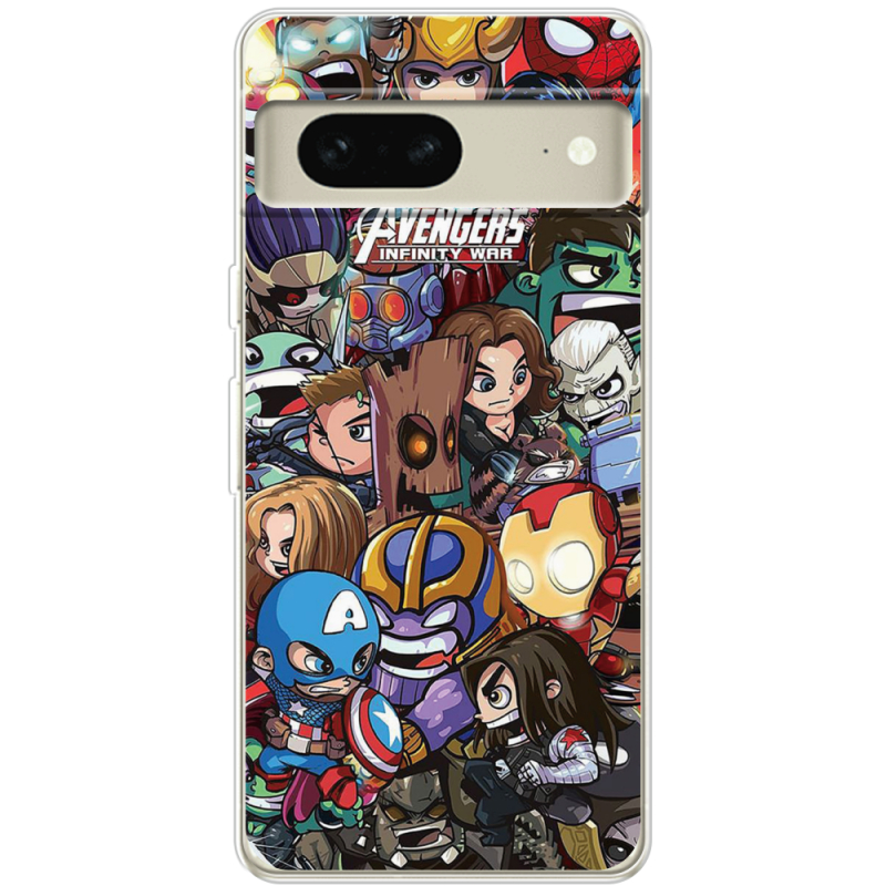 Чехол BoxFace Google Pixel 7 Avengers Infinity War