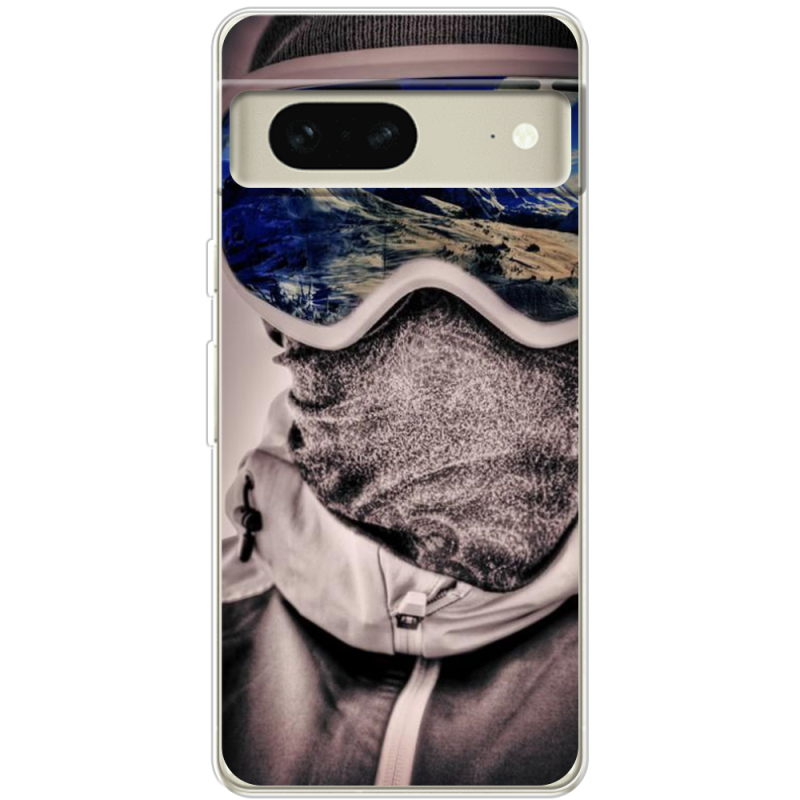 Чехол BoxFace Google Pixel 7 snowboarder