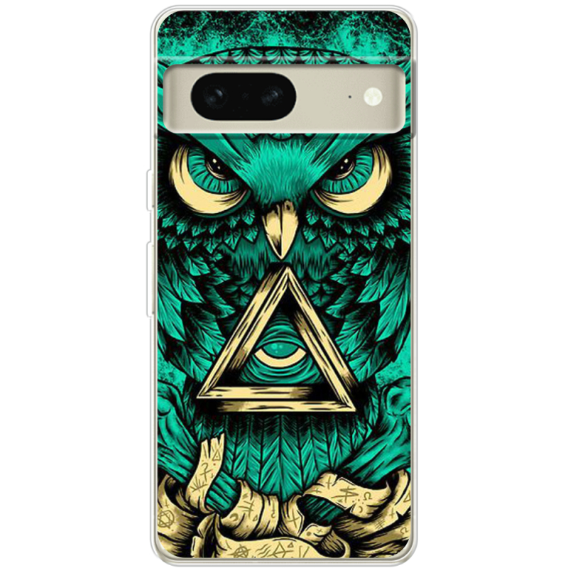 Чехол BoxFace Google Pixel 7 Masonic Owl