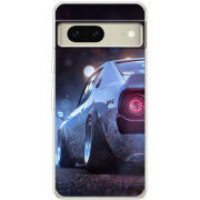 Чехол BoxFace Google Pixel 7 Silver Car