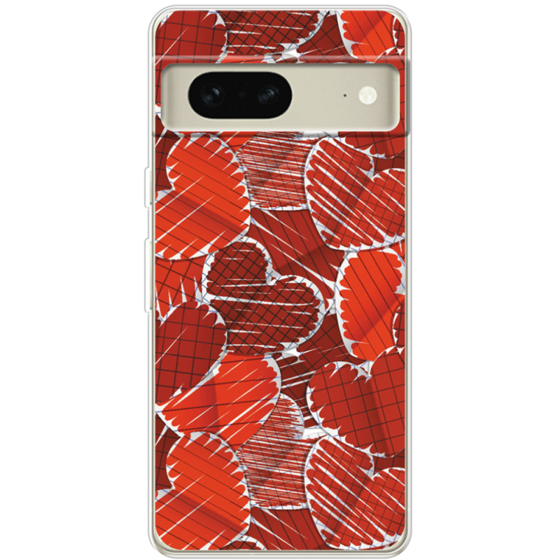 Чехол BoxFace Google Pixel 7 Heart Strings