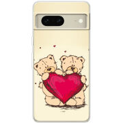 Чехол BoxFace Google Pixel 7 Teddy Bear Love