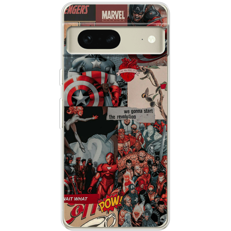 Чехол BoxFace Google Pixel 7 Marvel Avengers