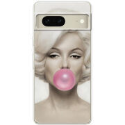 Чехол BoxFace Google Pixel 7 Marilyn Monroe Bubble Gum