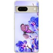 Чехол BoxFace Google Pixel 7 Orchids and Butterflies