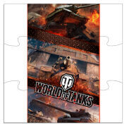 Магнитные фотопазлы 180 на 180 World Of Tanks