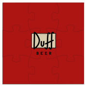 Магнитные фотопазлы 180 на 180 Duff beer