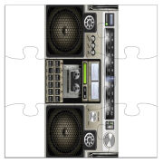 Магнитные фотопазлы 180 на 180 Old Boombox