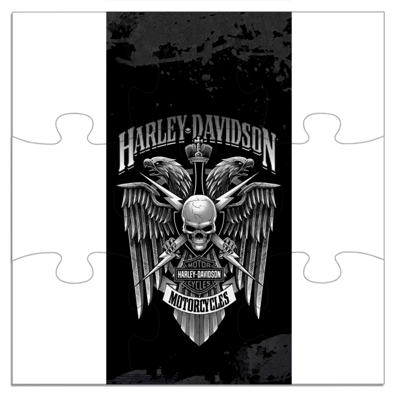 Магнитные фотопазлы 180 на 180 Harley Davidson