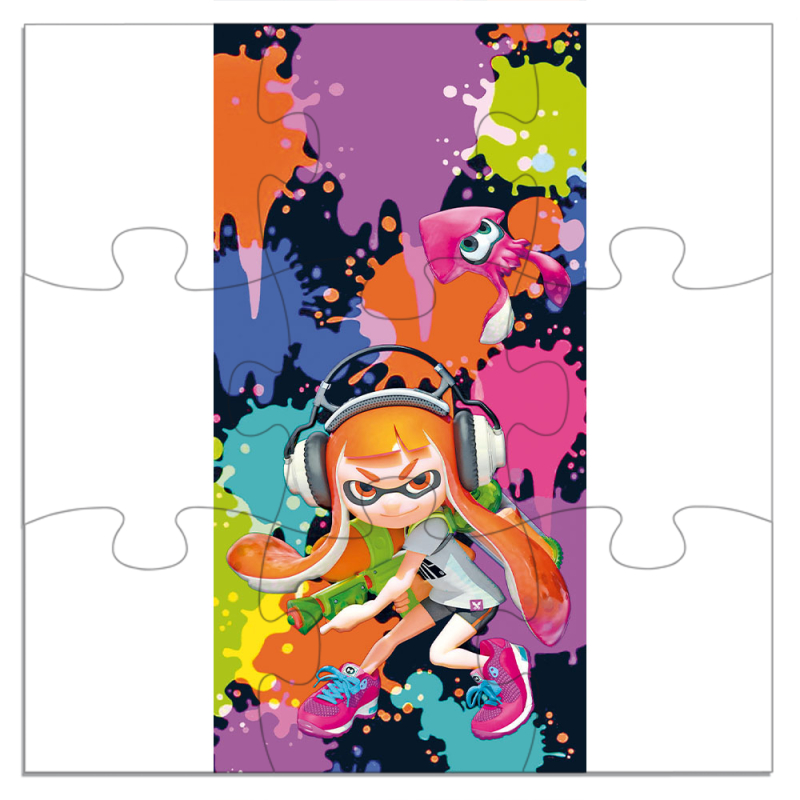 Магнитные фотопазлы 180 на 180 Splatoon Inklings